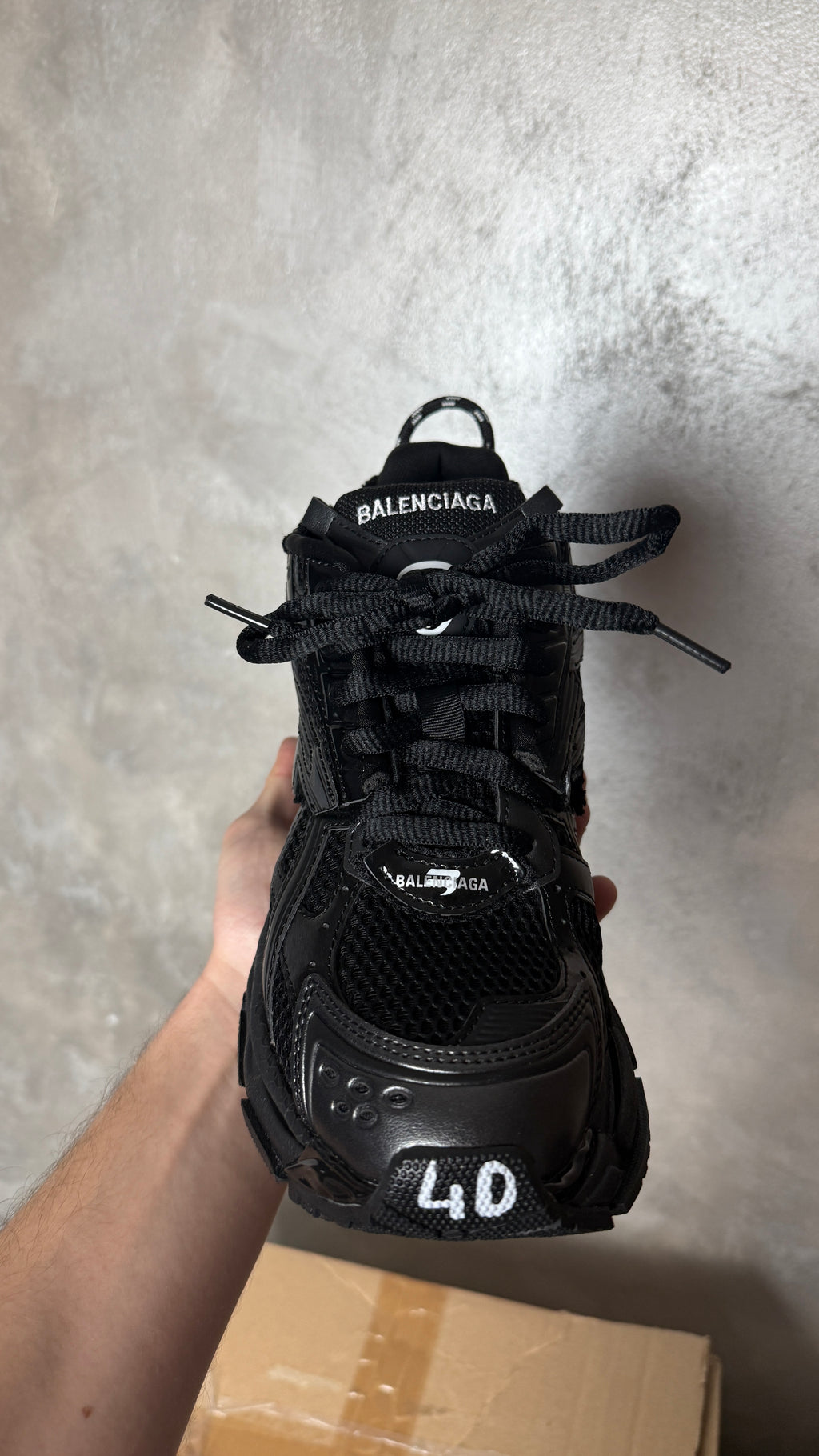 Balenciaga Black Runner