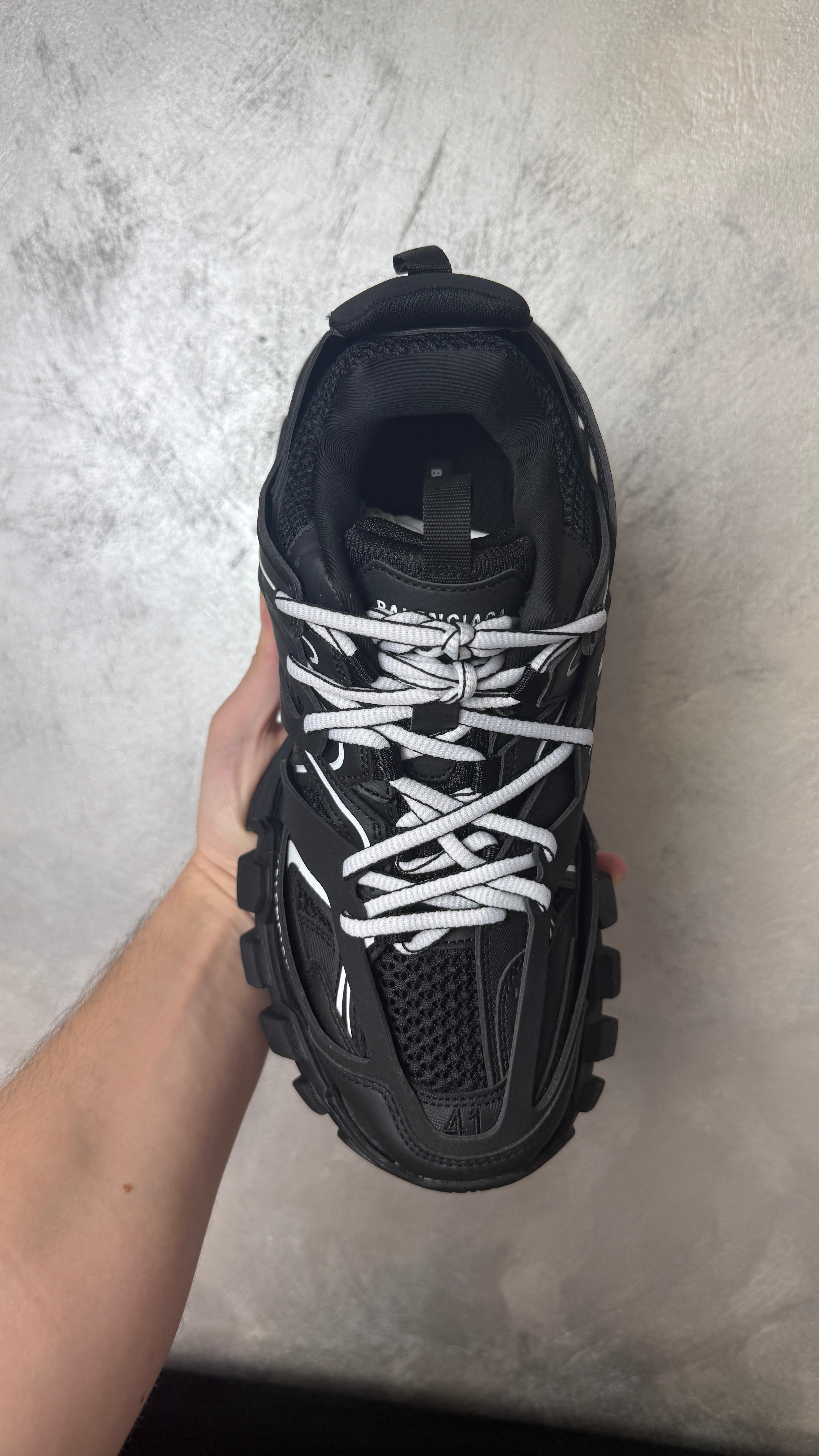 Balenciaga Track Black White
