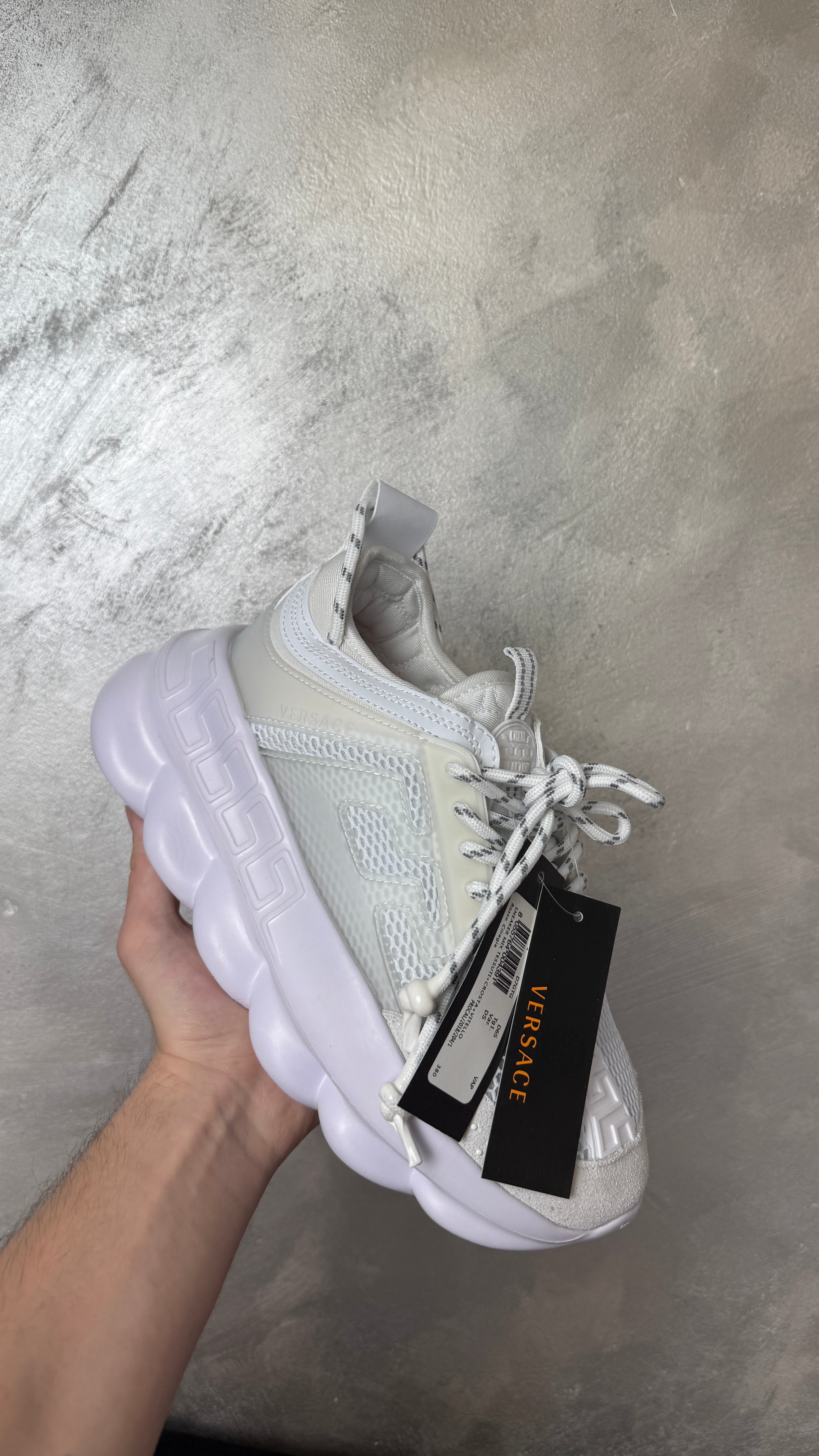 Versace Chain Reaction White