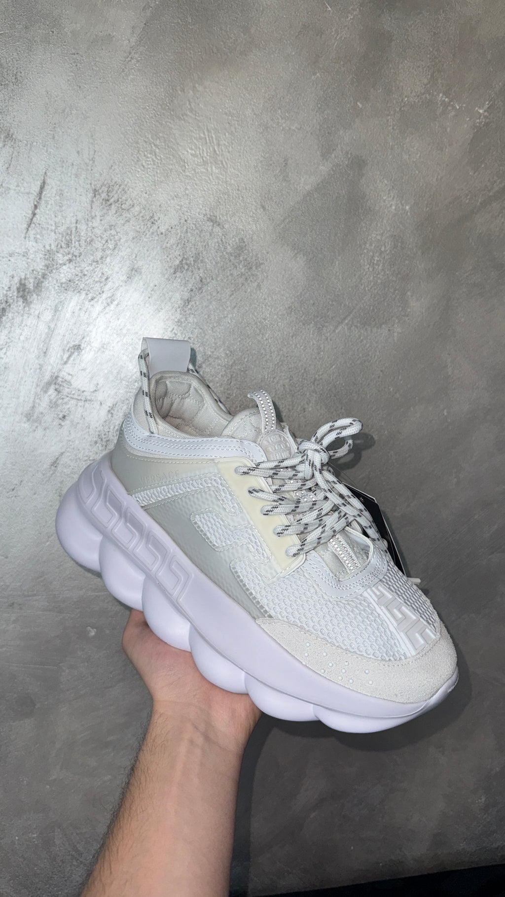 Versace Chain Reaction White