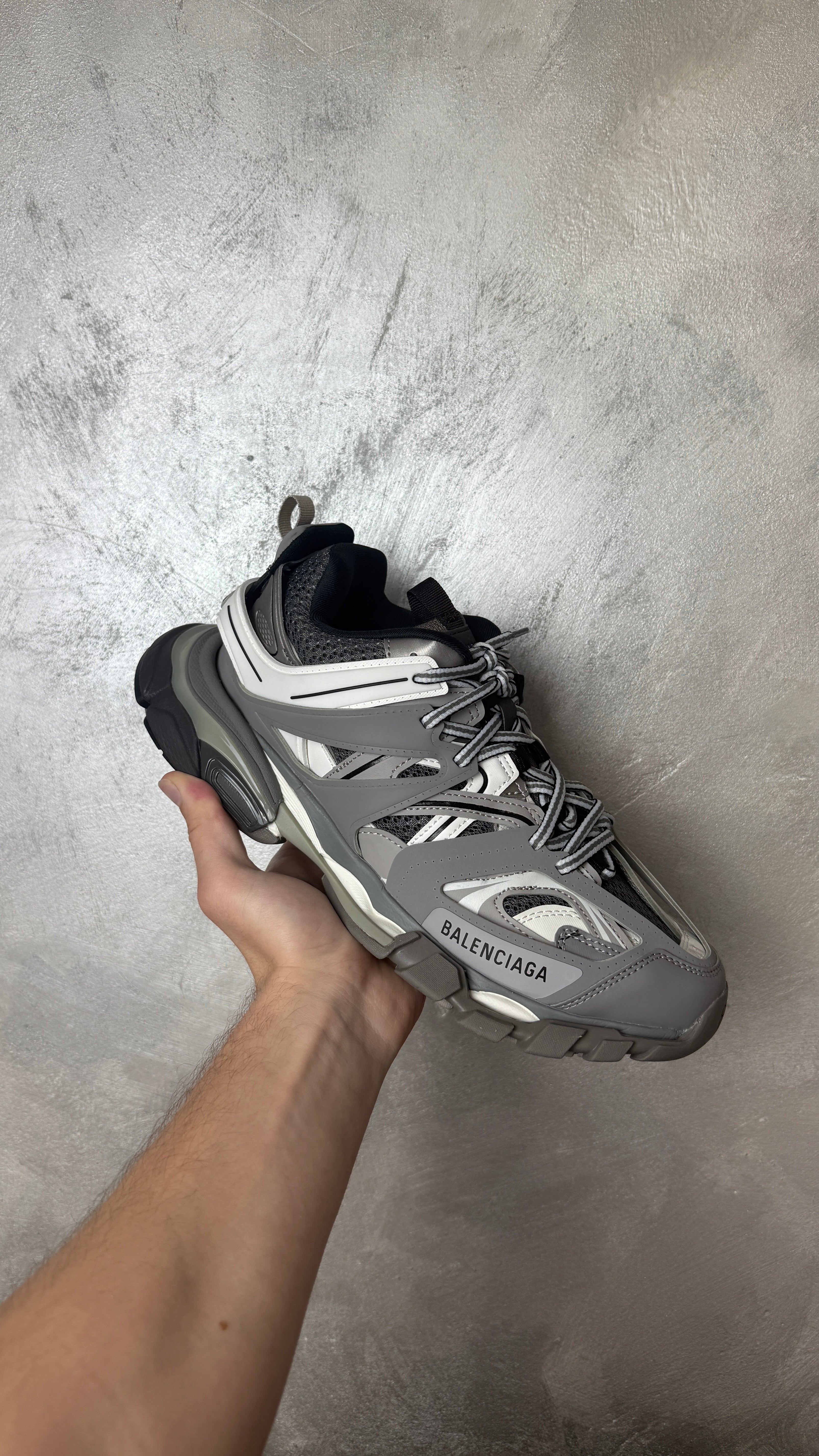 Balenciaga Track Grey White
