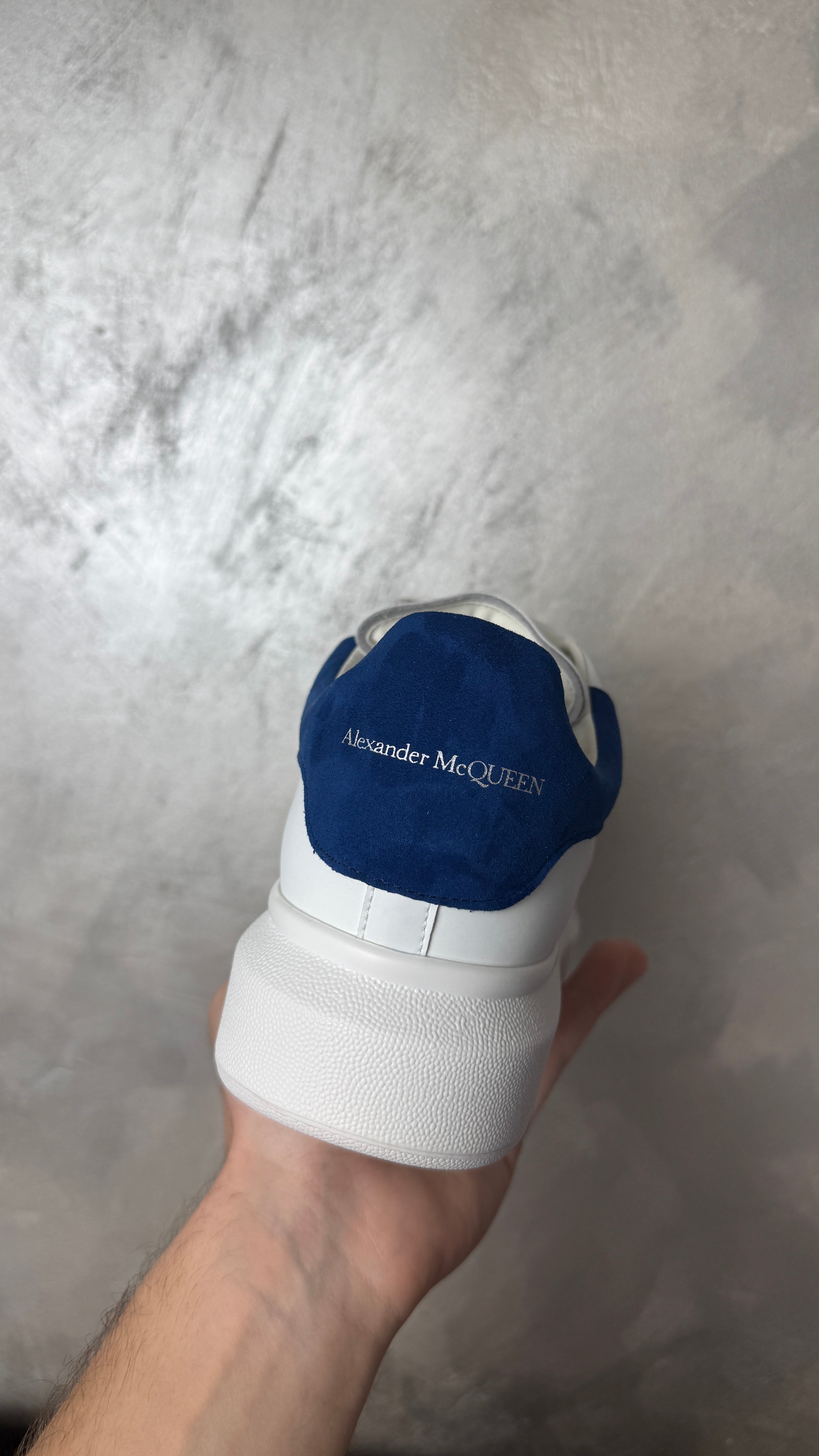 Alexander McQueen White Paris Blue
