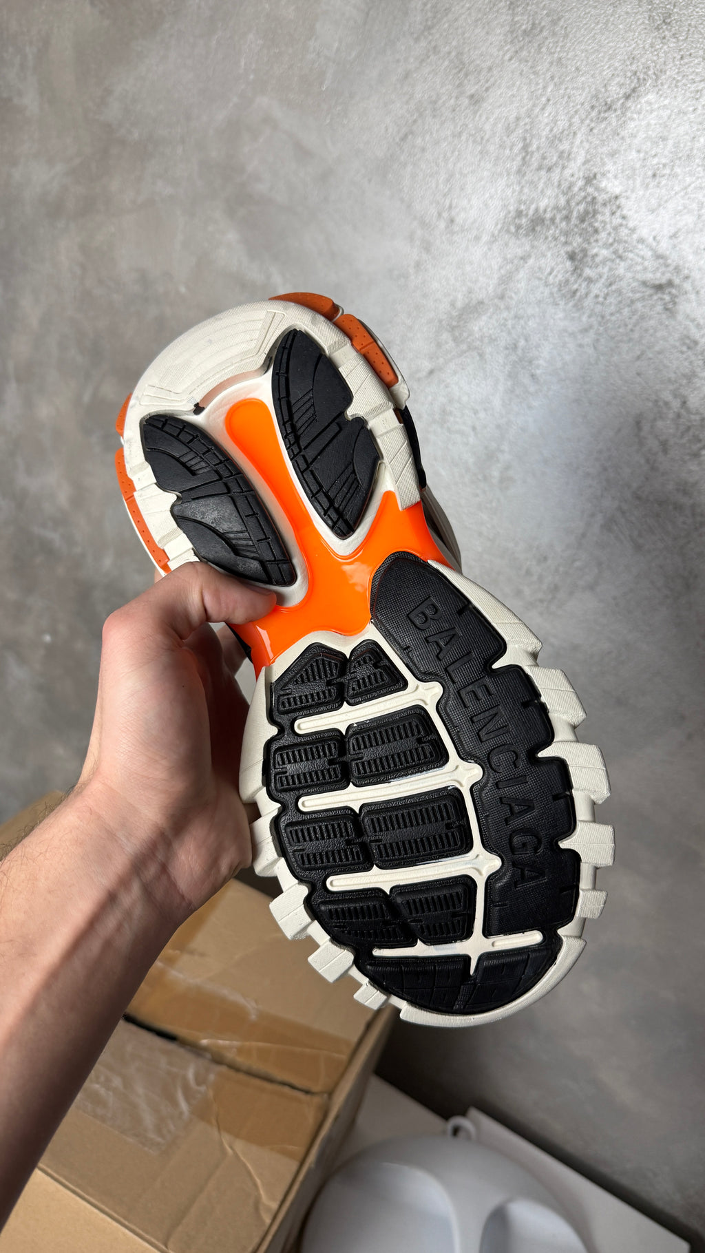 Balenciaga Track “Orange White”