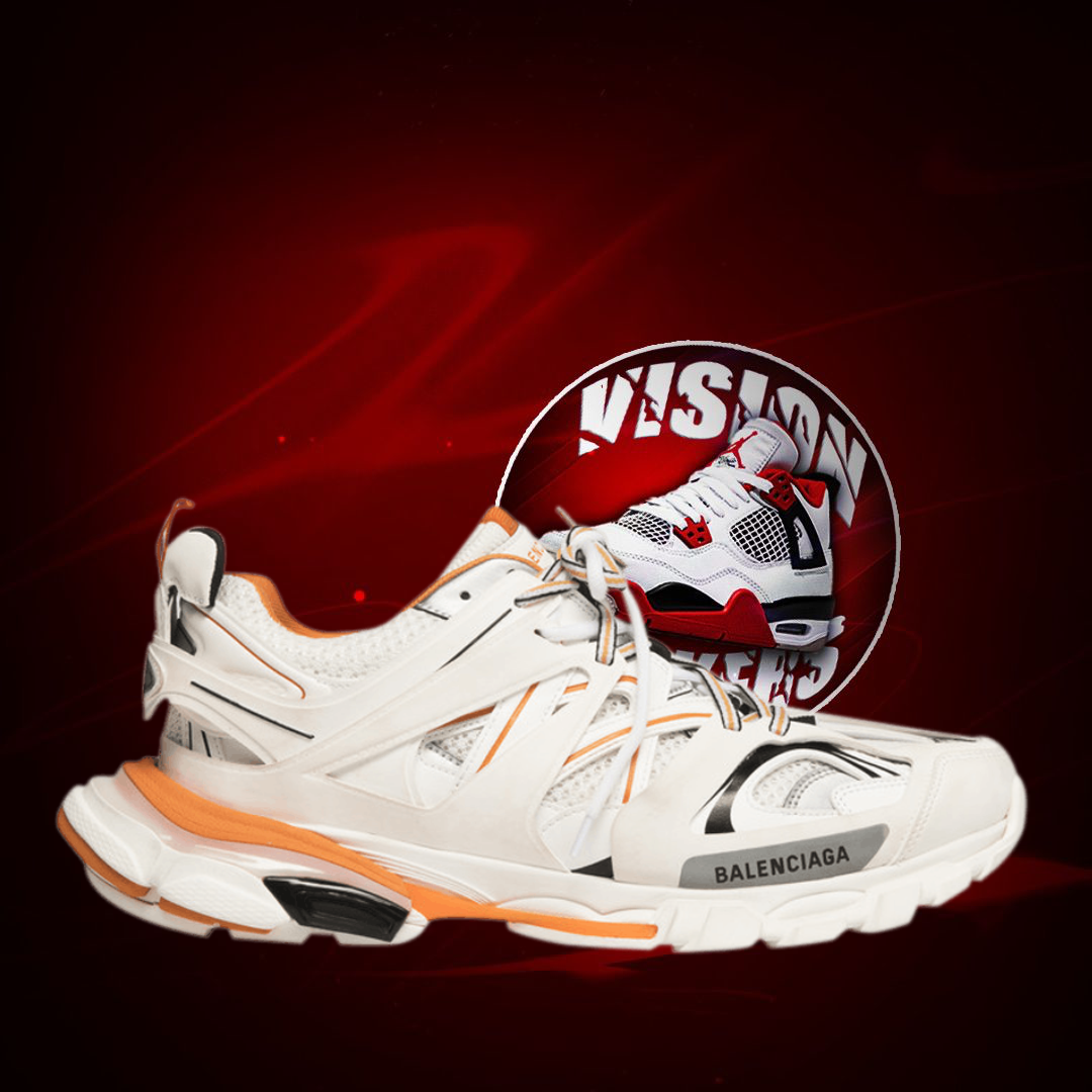 Balenciaga Track “Orange White”