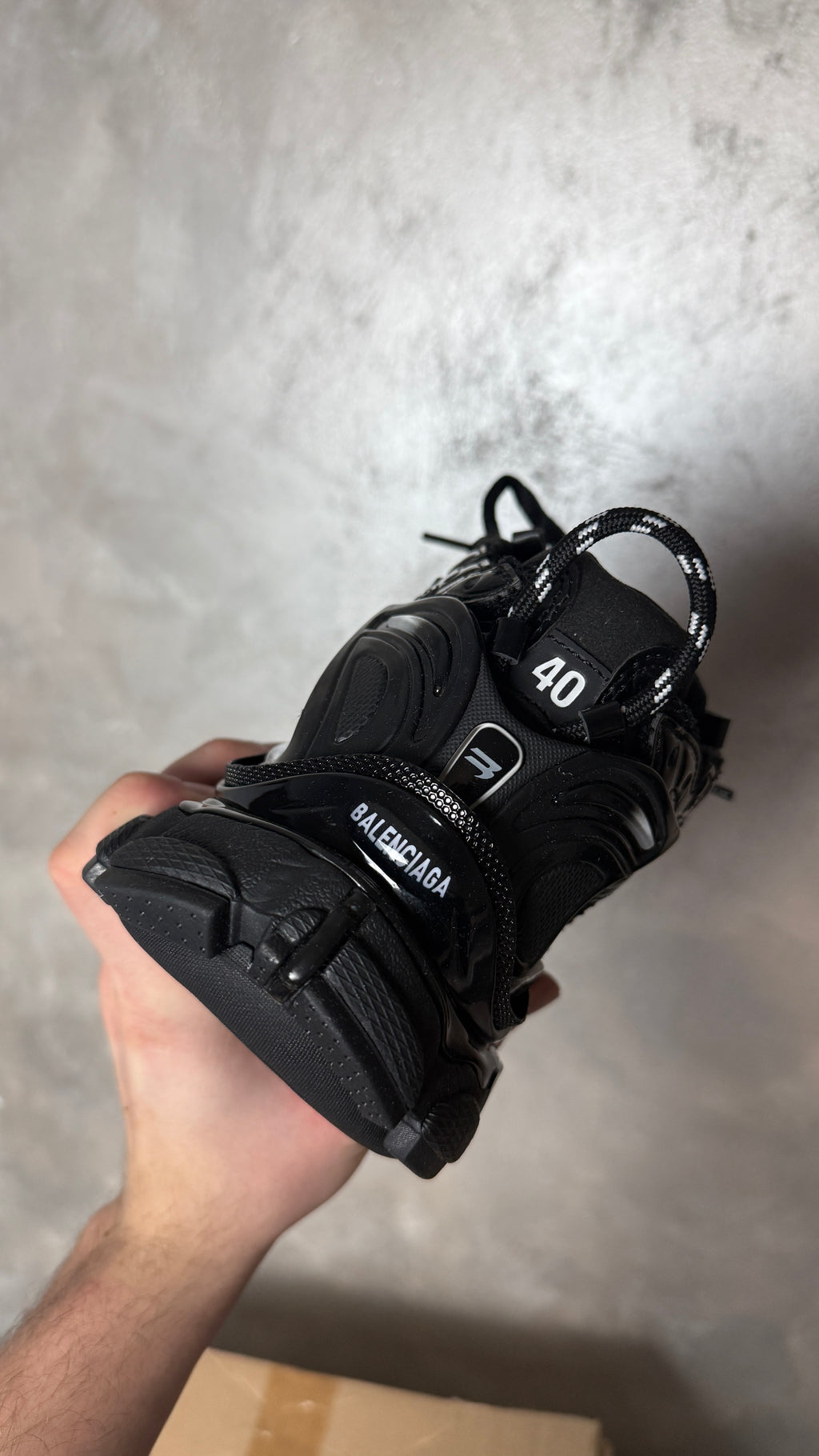 Balenciaga Black Runner