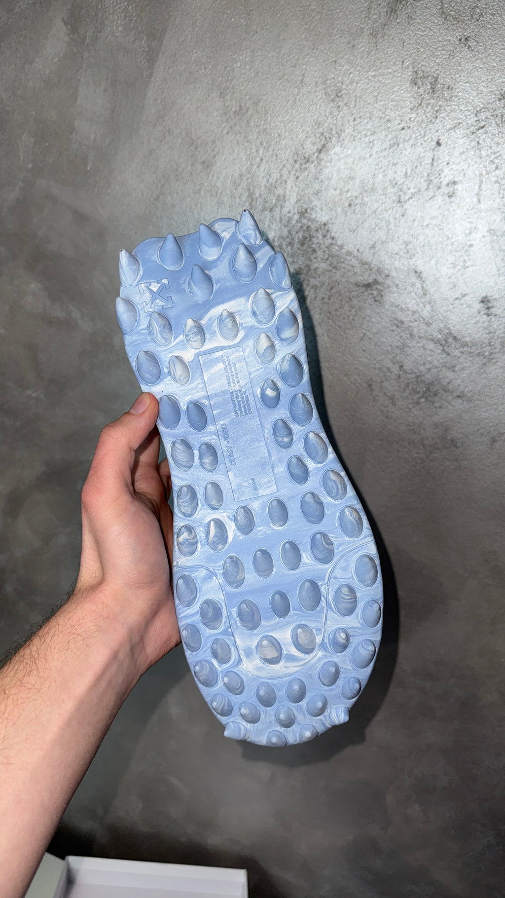 Off-White ODSY 1000 Beige Blue Marble