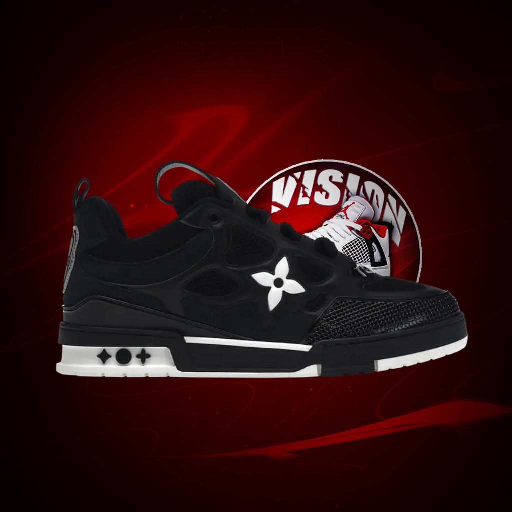 Louis Vuitton Skate Black White