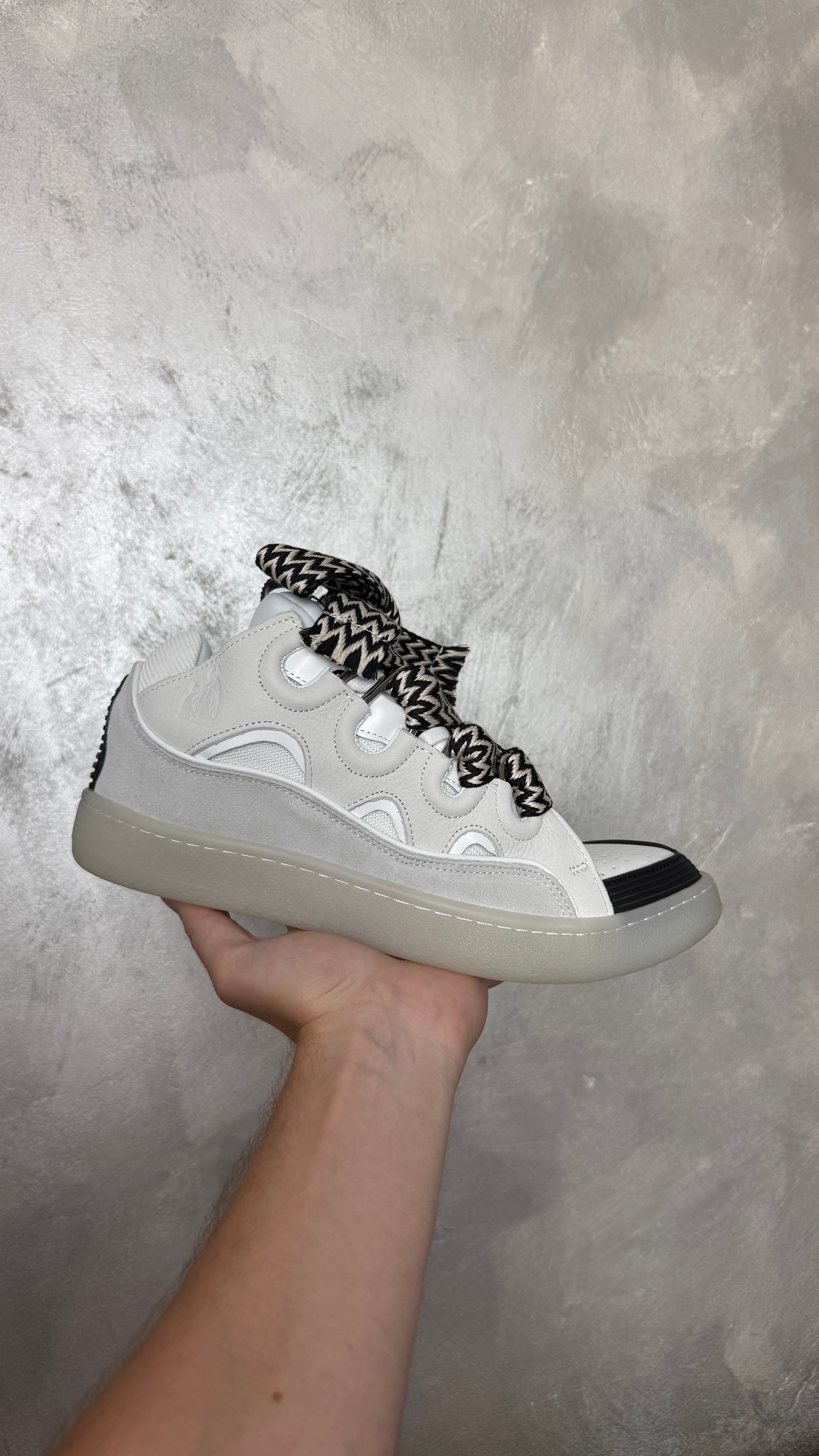 Lanvin Curb White