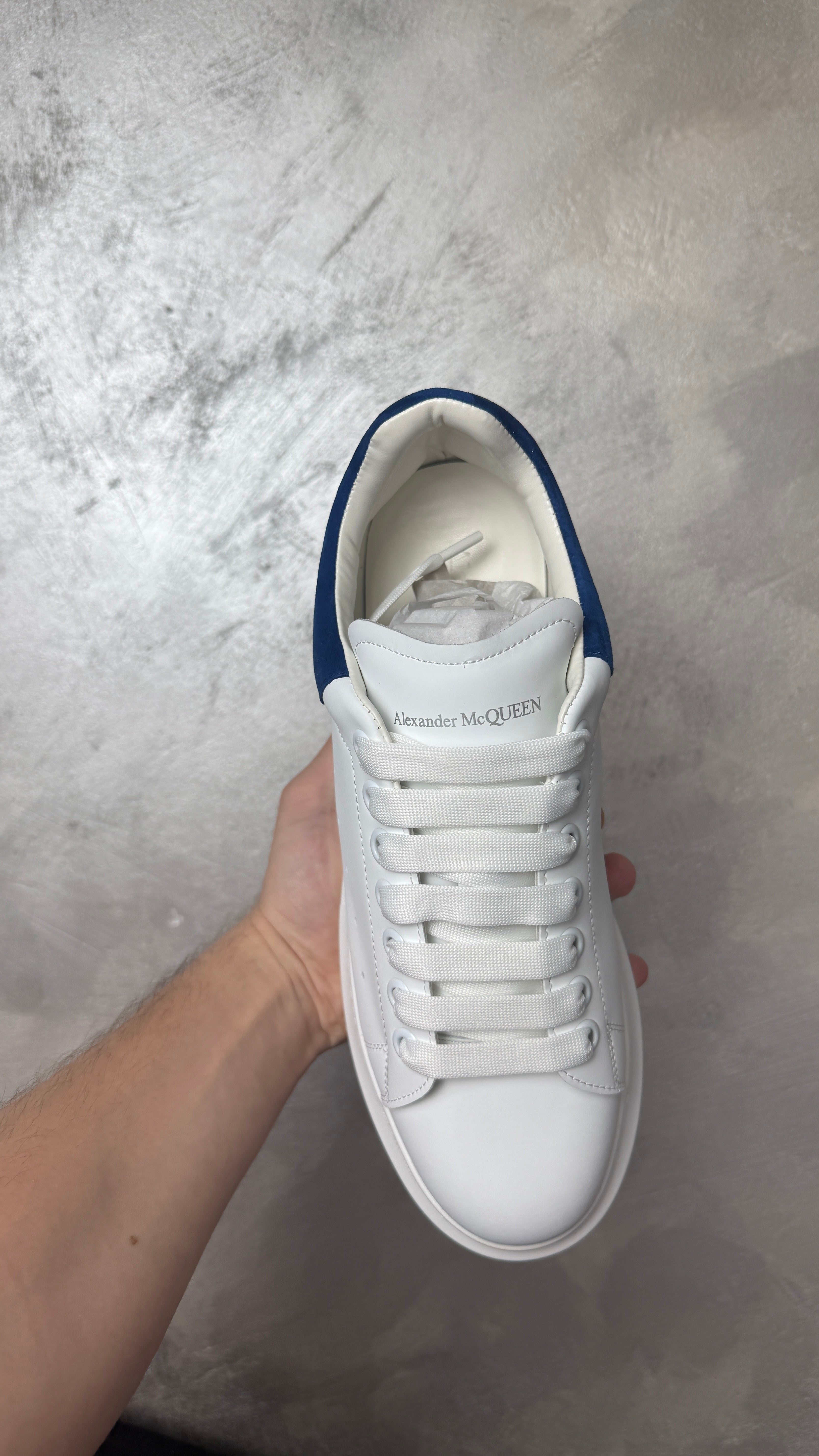 Alexander McQueen White Paris Blue