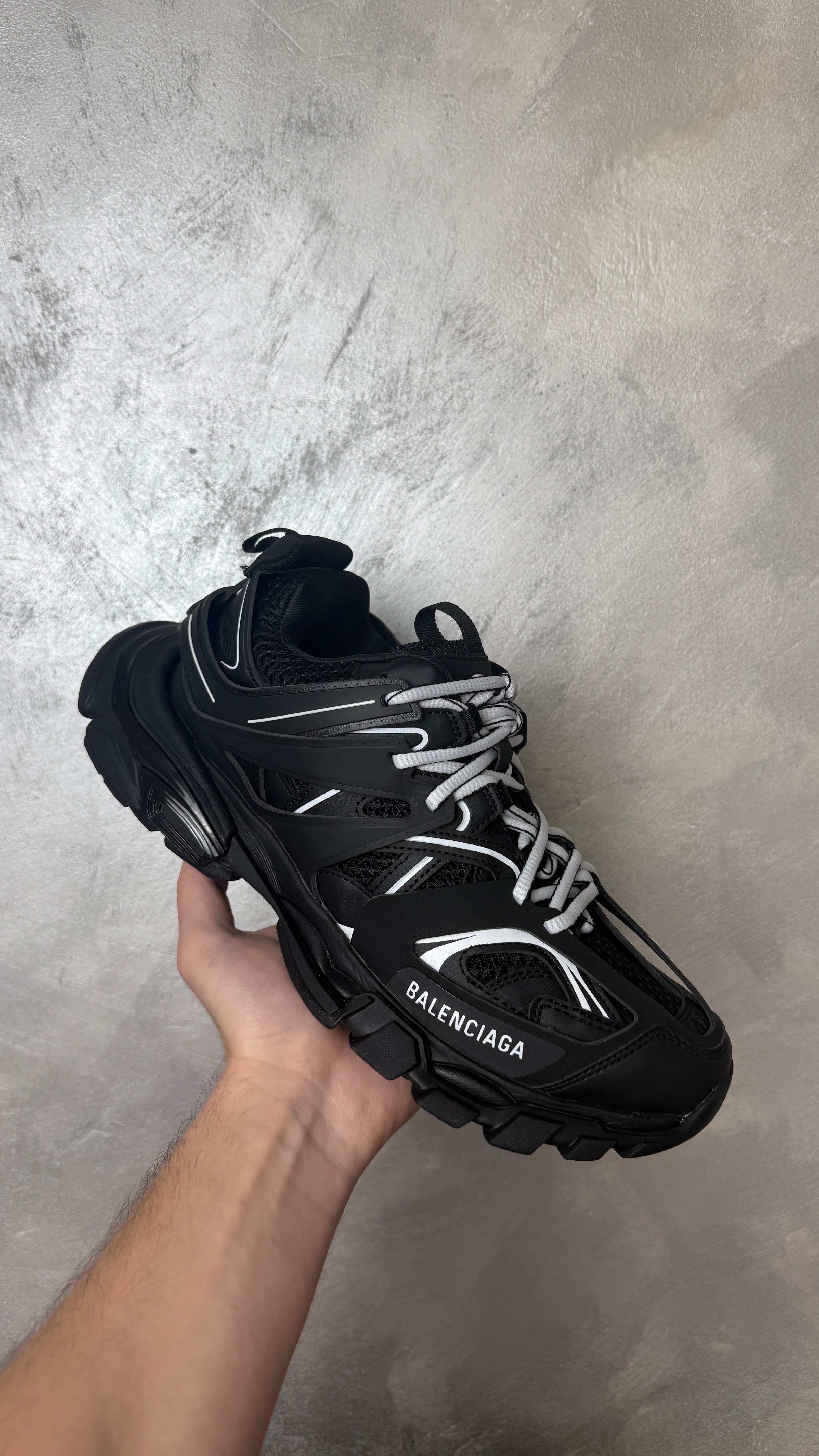 Balenciaga Track Black White