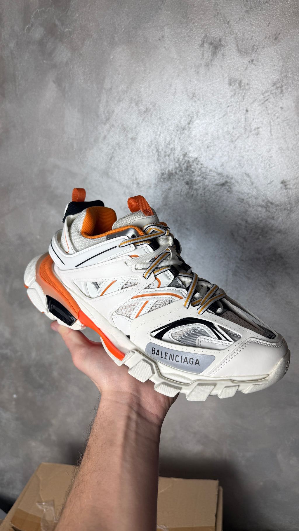 Balenciaga Track “Orange White”