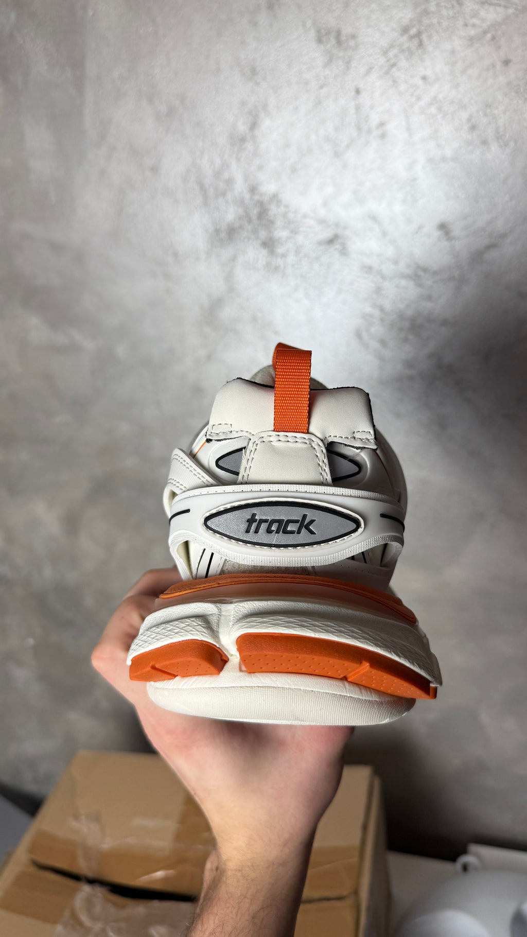 Balenciaga Track “Orange White”