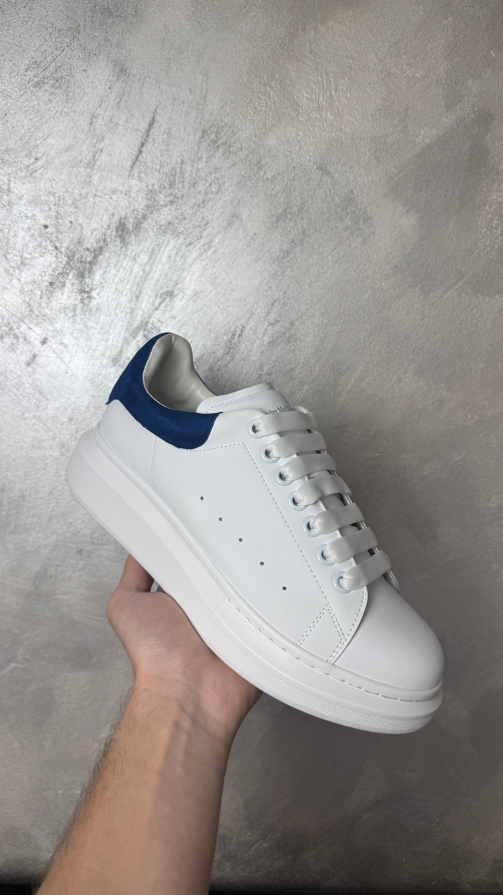 Alexander McQueen White Paris Blue