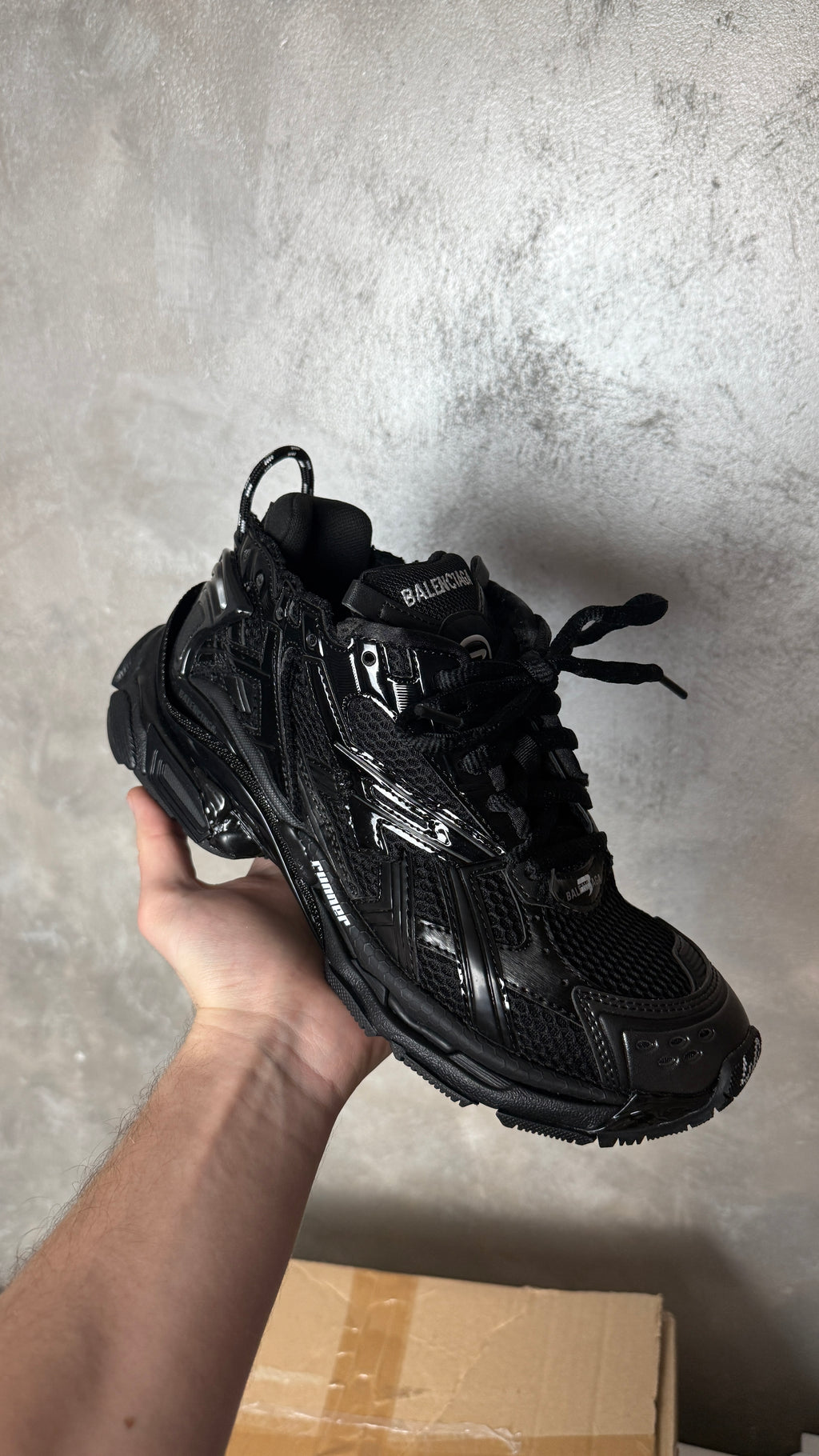 Balenciaga Black Runner