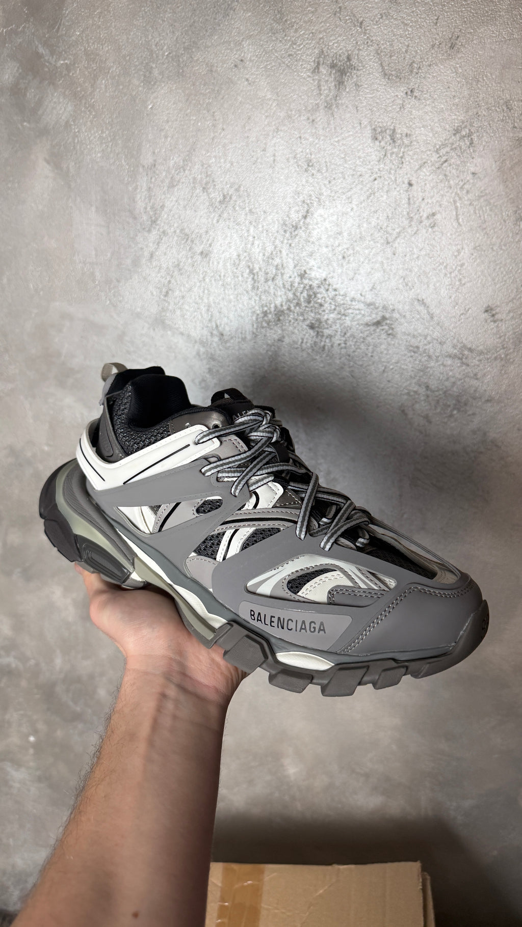 Balenciaga Track Grey White