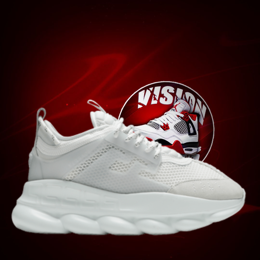 Versace Chain Reaction White