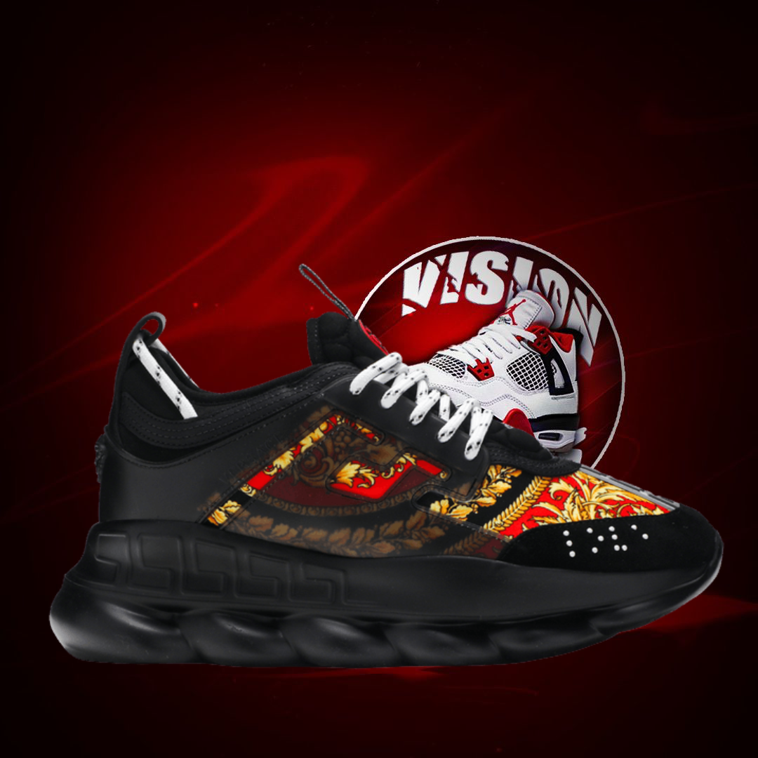 Versace Chain Reaction ‘Black Multi’