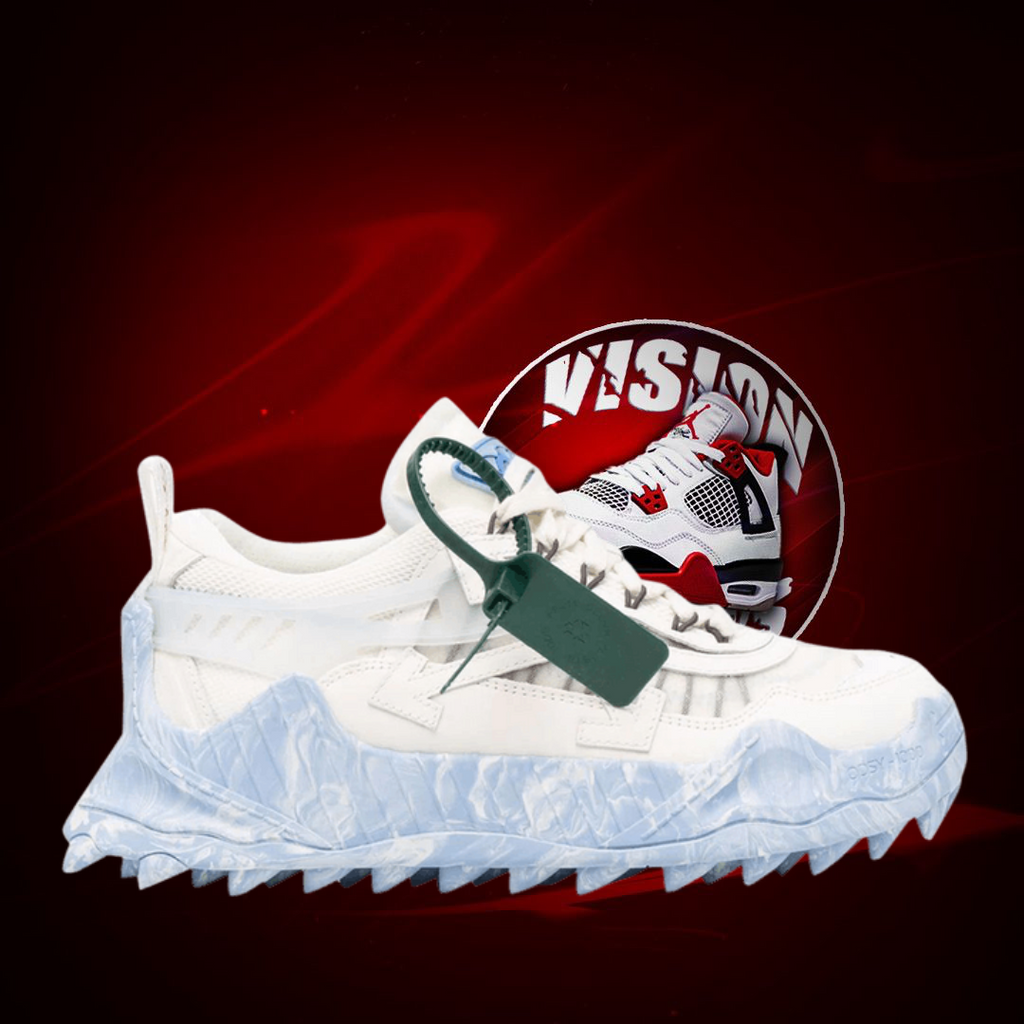 Off-White ODSY 1000 Beige Blue Marble