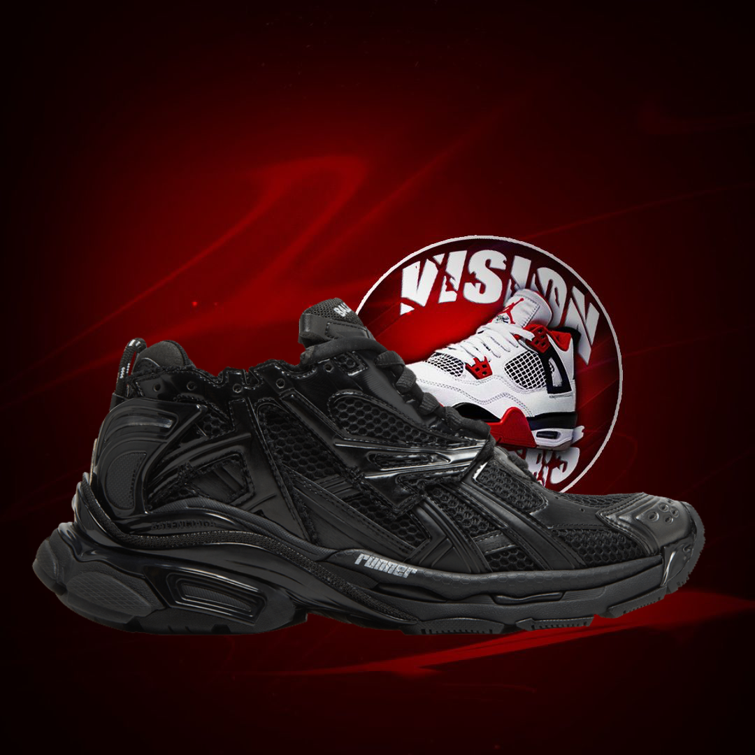 Balenciaga Black Runner