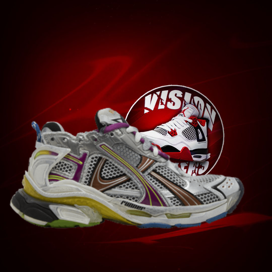 Balenciaga Wmns Runner White Multi Color