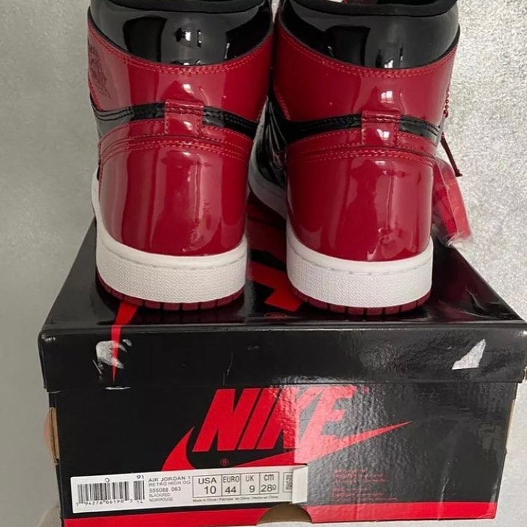 Jordan 1 Patent Bred