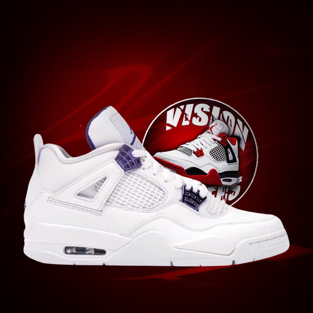 Jordan 4 Metallic Purple