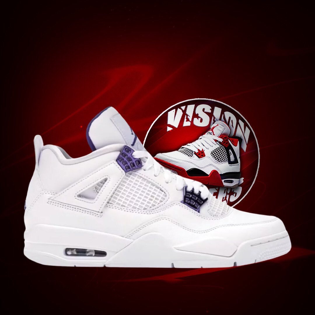 Jordan 4 Metallic Purple