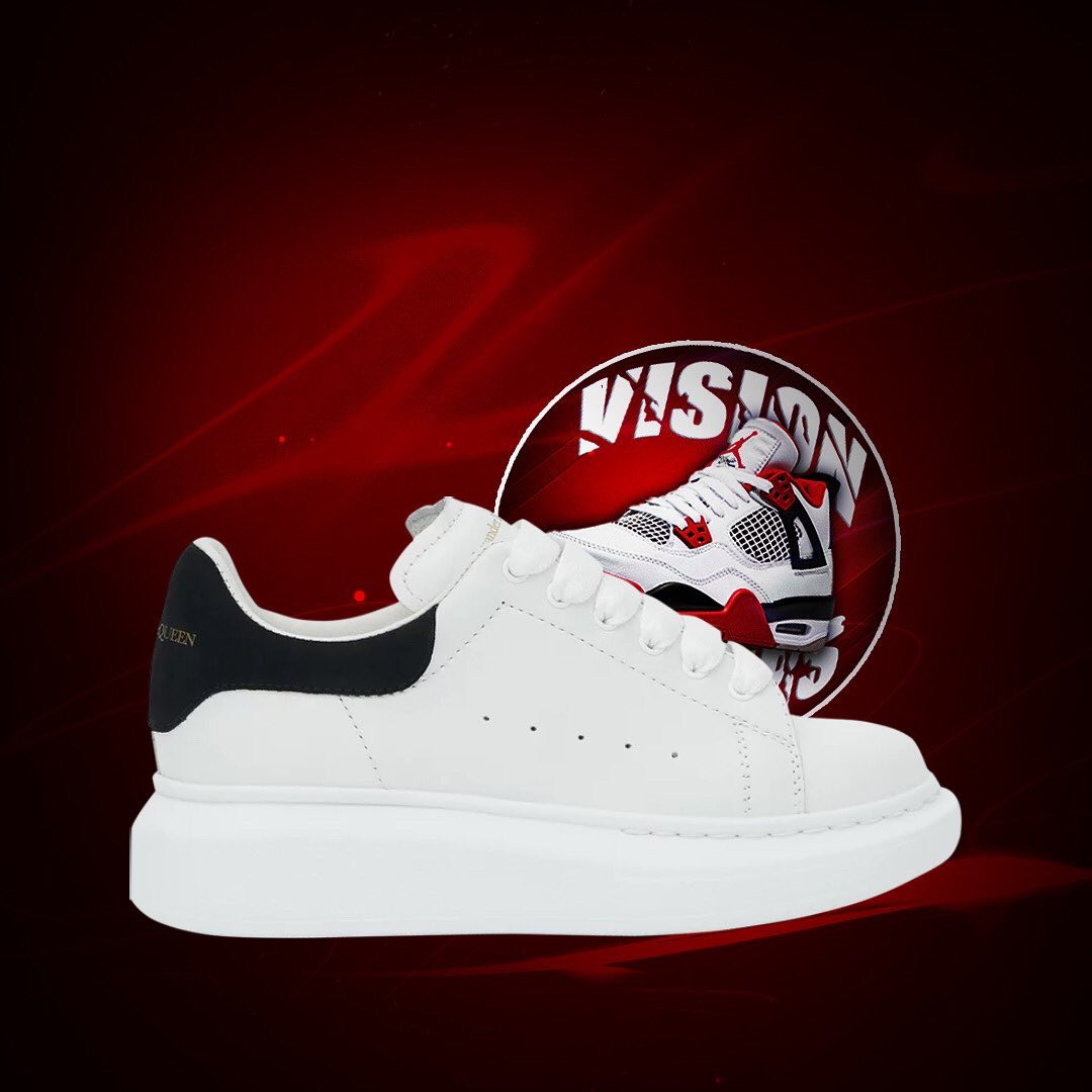 Alexander McQueen White and Black